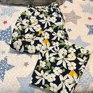 Floral Print Pants